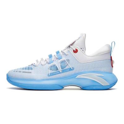 Zup1 Τεχνολογία Αζώτου Απορρόφηση Κραδασμών Αντιολισθητικά Μπάσκετ Χαμηλού Προφίλ Ανδρικά Αθλητικά Παπούτσια Λευκό Μπλε 912321105S-4