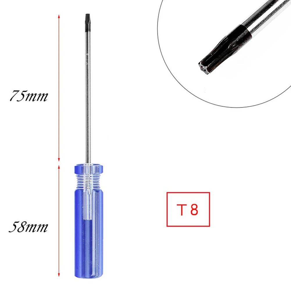 T6 T8 T9 T10 Torx Screwdriver Repair Tool Kit for Macbook, Laptop, HDD, PS5, PS4, PS3, Xbox One and Xbox 360 Controllers Repair