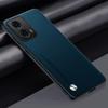 Luxury Plain PU Leather Case For Motorola G24 Back Cover Matte Silicone Full Protection Phone Case For Motorola Moto G24 4G G84 G54