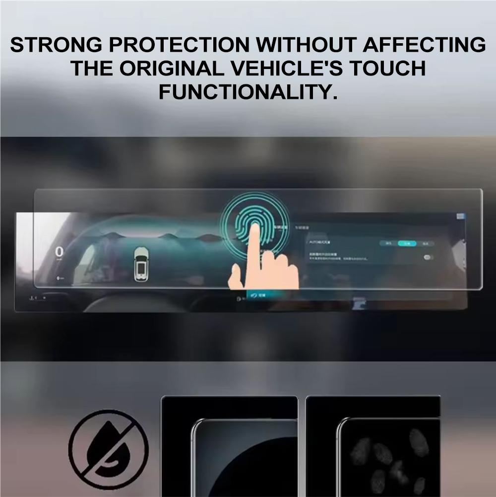 Car GPS LCD Screen Navigation TPU Pre-cut Film for MG HS 2025-2025 Anti Glare Screen Protector Film Scratch Resistant Cover
