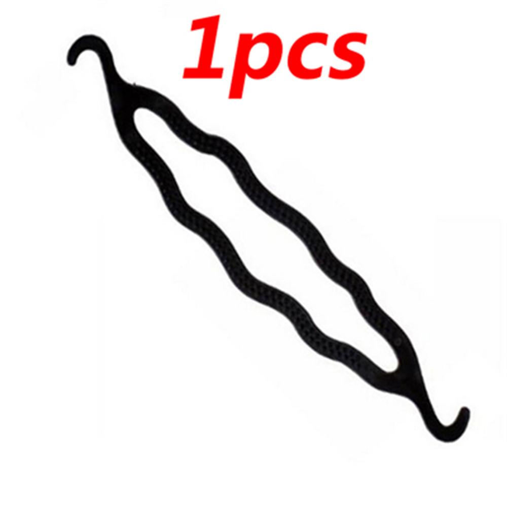 1-6Pcs/Set Múltiplas Ferramentas Mágicas para Trançar Cabelo Feminino Menina Cabelo Donut Bun Maker Grampos de Cabelo Torção Grampo de Cabelo Ferramenta de Estilo Acessório de Cabelo