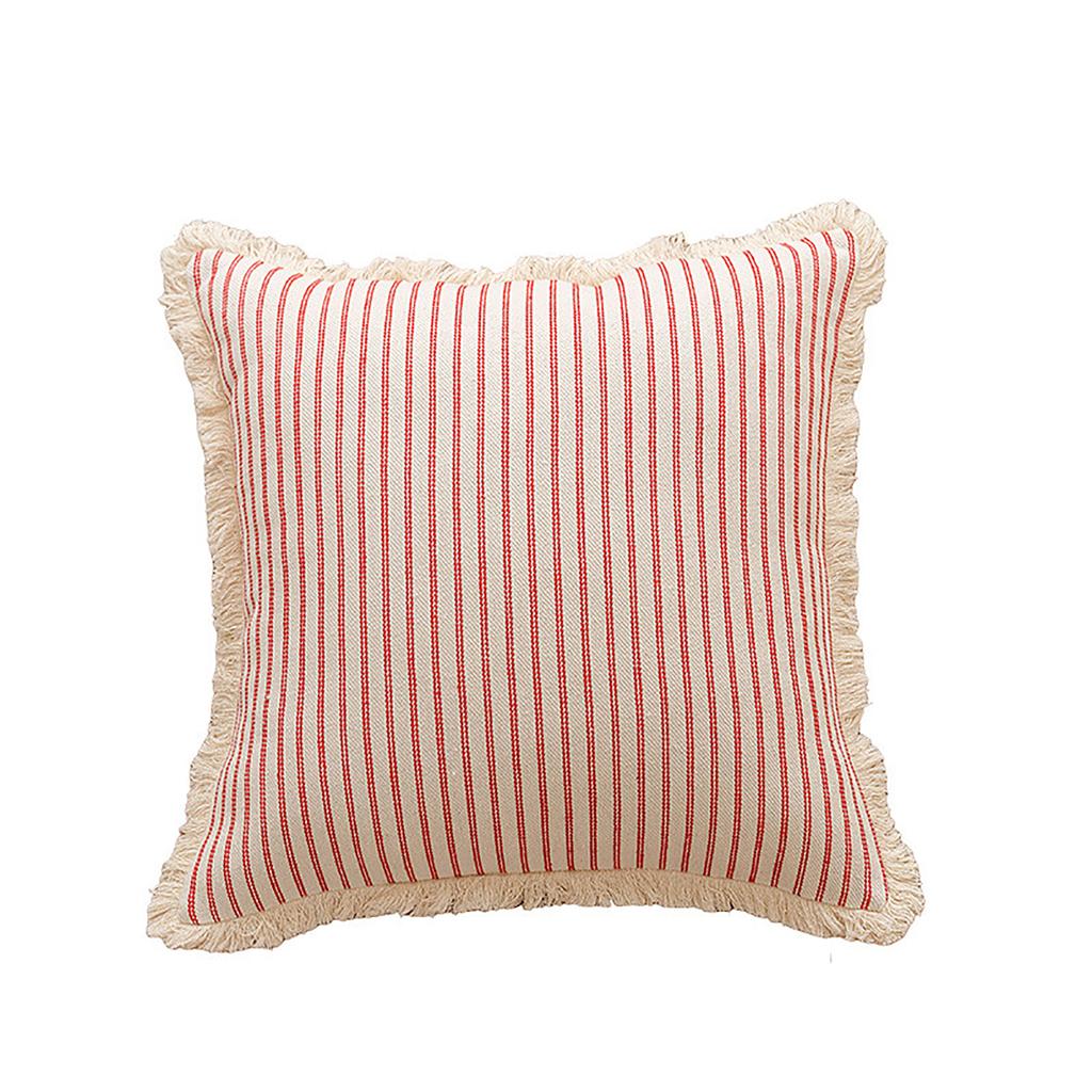 Double Sided Striped Decorative Pillowcase (pillow Core Not Included)