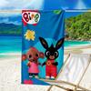 Ultra-Soft Beach Towel with Bing Theme,Ideal for Pool - Camping, Diving - Perfect Travel Essential, Vibrant Beach Towel.