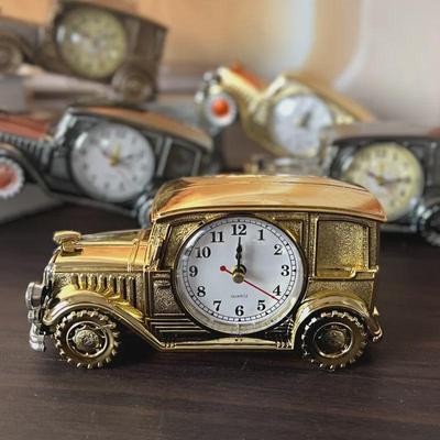 CH555 Serisi Retro Klasik Araba Alarm Saati: Plastik Tasarımlı Nostaljik Dijital İşaretçi