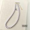 French round Shijia pearl necklace New Internet celebrity necklace Sweater chain Literary retro fashion necklace