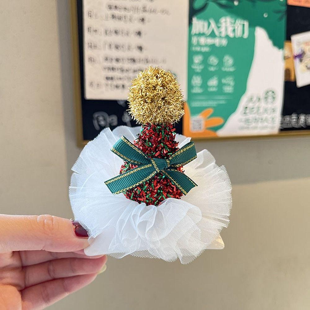 Korean Hair Accessories Christmas Costume Dress Up Christmas Hat Hairpin Children Hair Clip