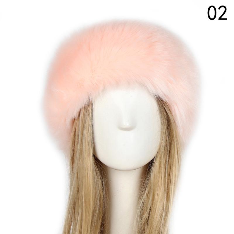 Girl Fur Hat Earwarmer Ski Hats Fashion 