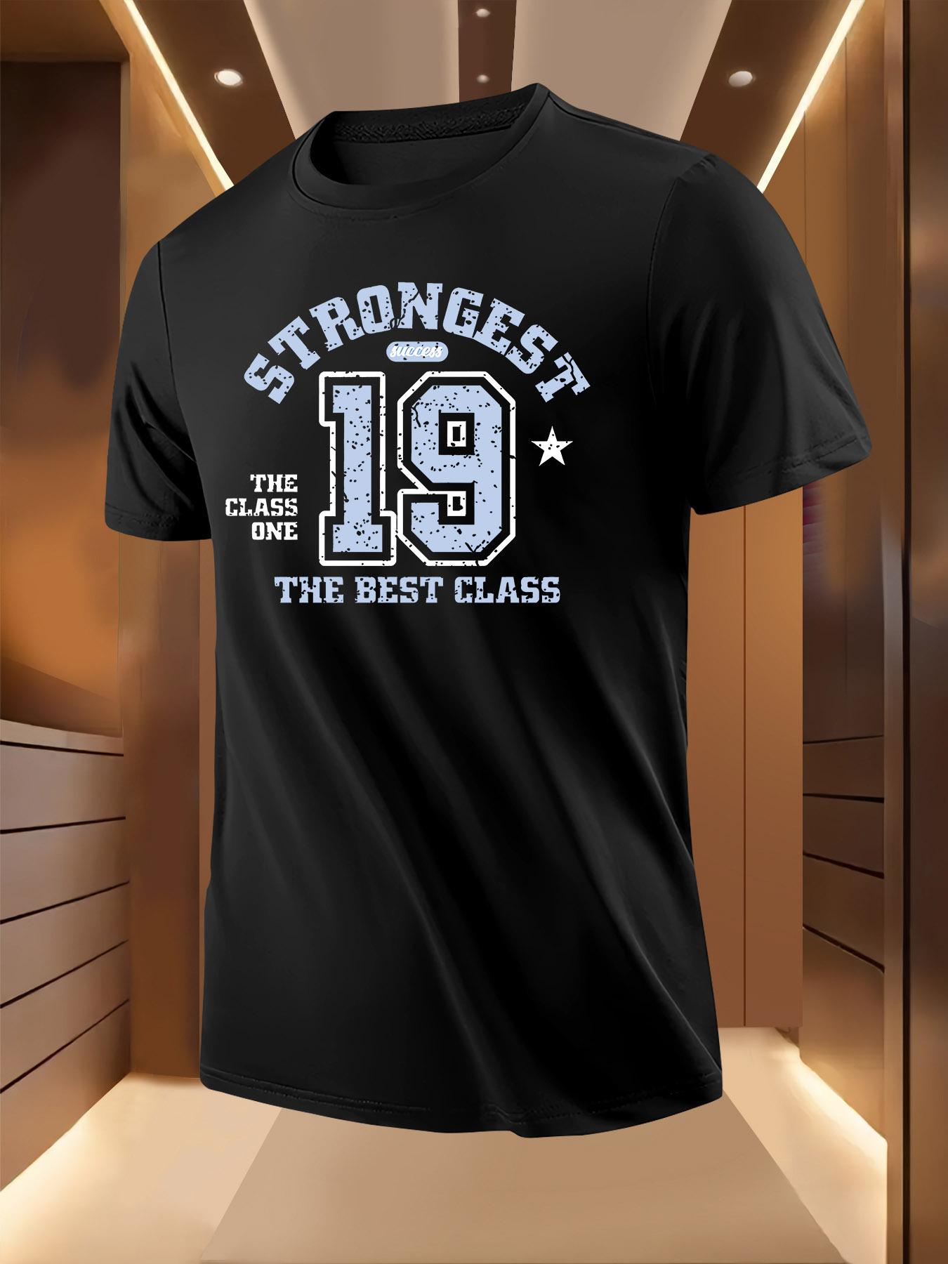 Retro Strongest 19 Graphic Tshirt - Breathable Lightwei... XXXXL