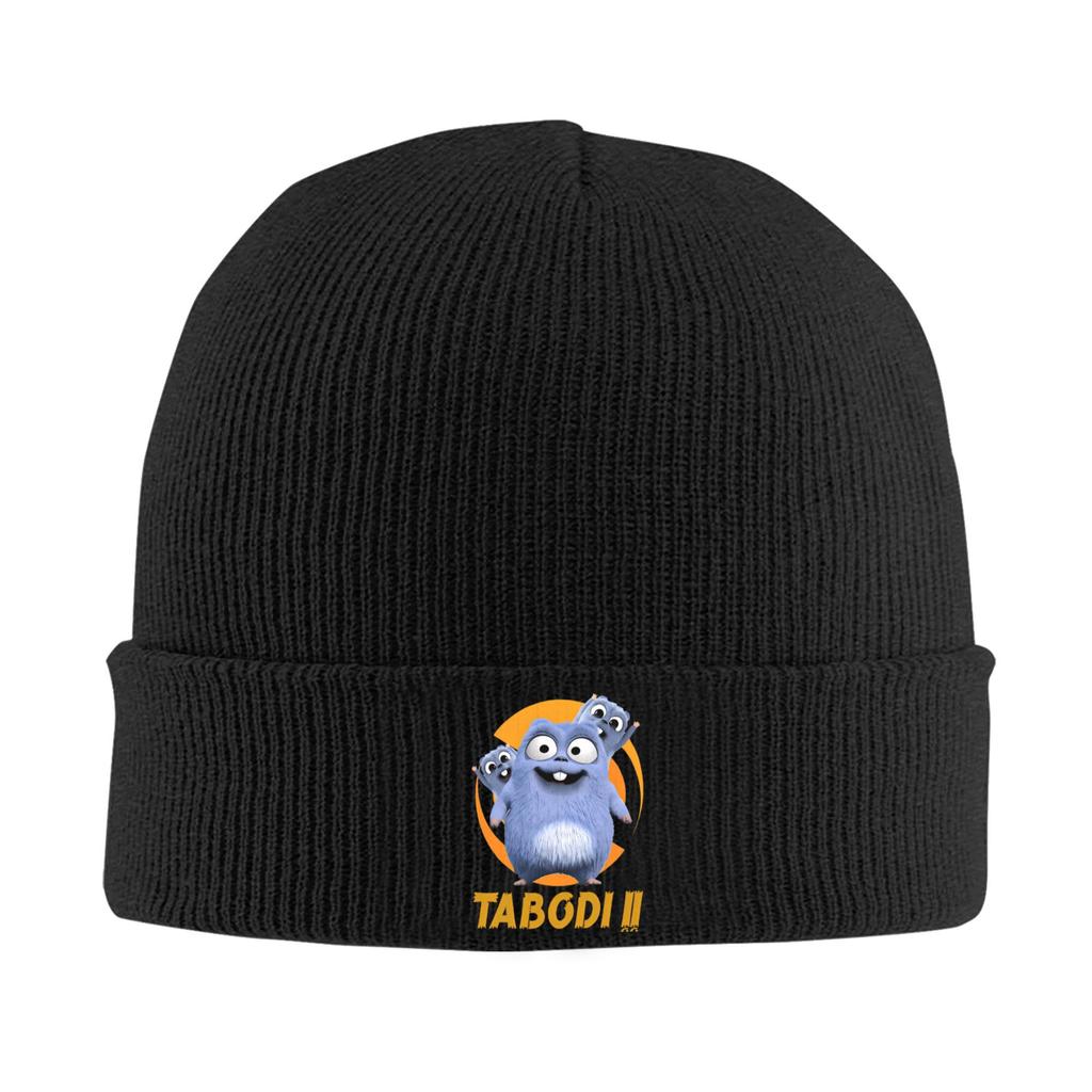 Grizzly and Lemmings Hat Autumn Winter Beanies Warm Animation Cap Unisex Women Acrylic Knitted Hat