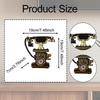 Phone Model Antique Figurine Creative,Corded,Desk Phone,Wall Decor Statue Vintage Rotary