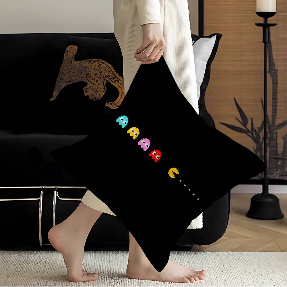 PPacMman Pillow Gift Home Office Decoration Pillow Bedroom Sofa Car Cushion CoverPillow Case