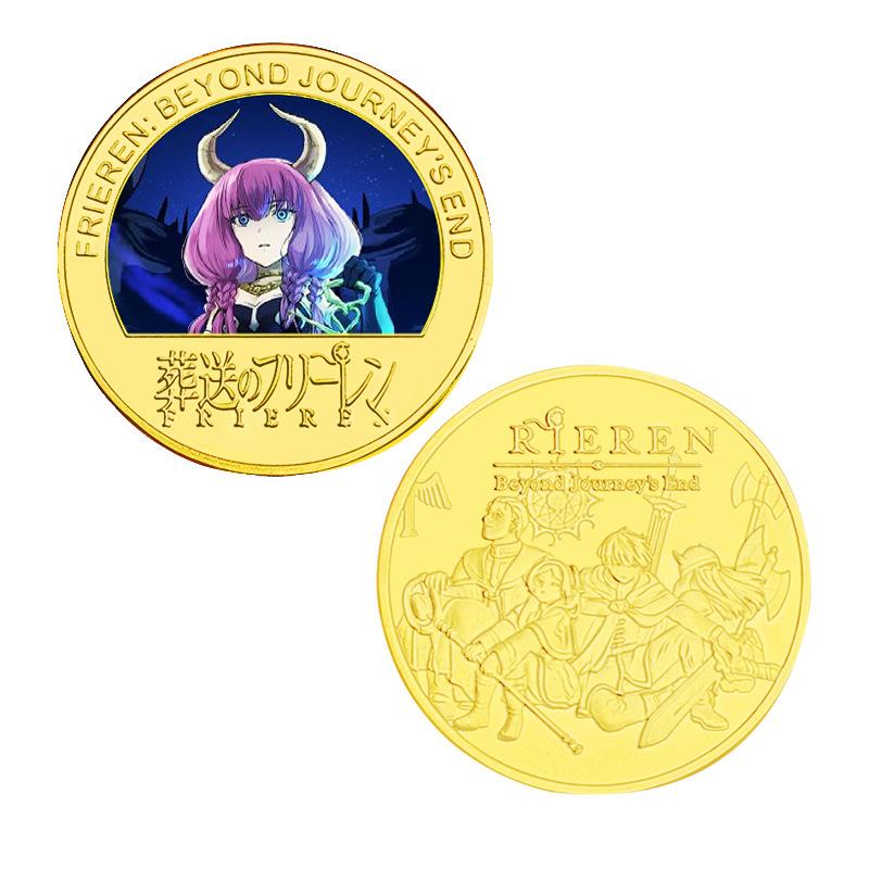 Commemorative Coins, Metal Coins, Anime Merchandise Gifts