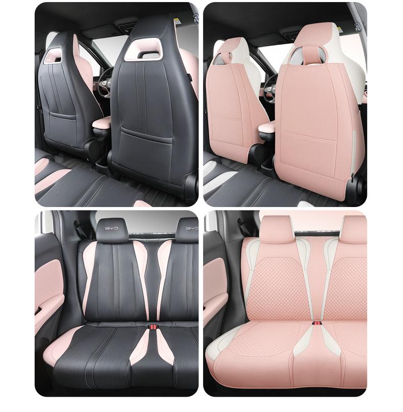 BYD Seagull All-Season Linen Cartoon Seat Cover Cushion