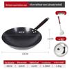 JingZhiFeng Rust-Proof Nitrided Round Bottom Wok