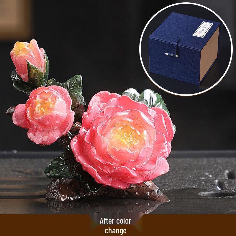 Керамические чайные питомцы, меняющие цвет One Size