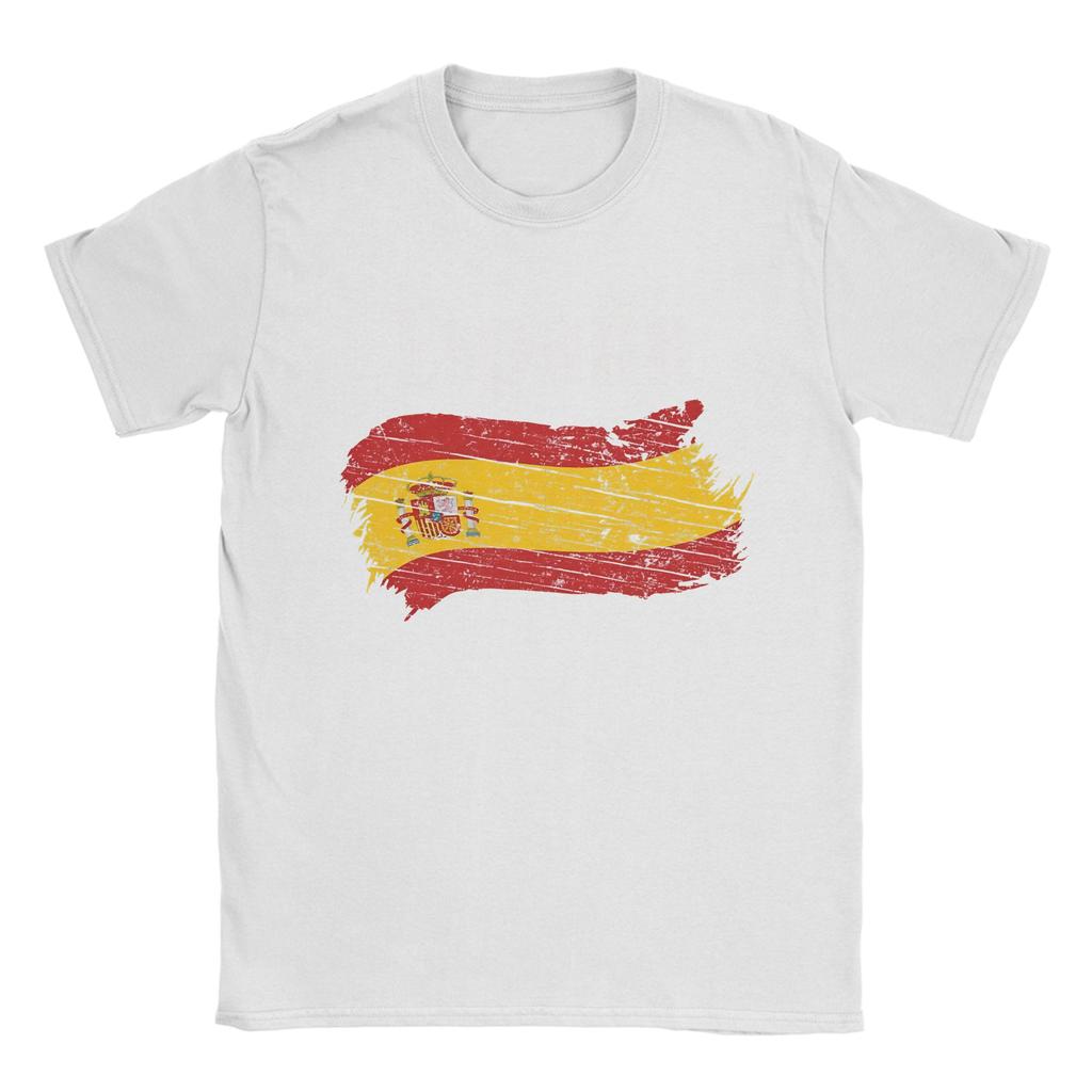 Spanien Wappen Spanisches Emblem Espania T-Shirt Sommer 100% Baumwolle T-Shirts Für Mann Trendiges Lockeres T-Shirt Kurzarm Oberteile