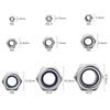 290 Pieces of Stainless Steel Nylon Nut Set