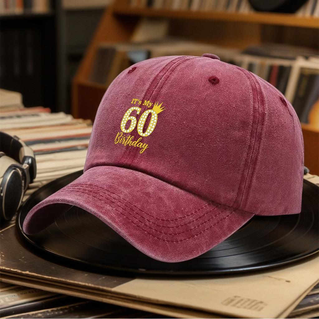 ItS My Th Birthday Baseball Cap Golf Hat Couple Style Classic Men And Women Camping Picnic Lightweight MotherS Day Gift Suit