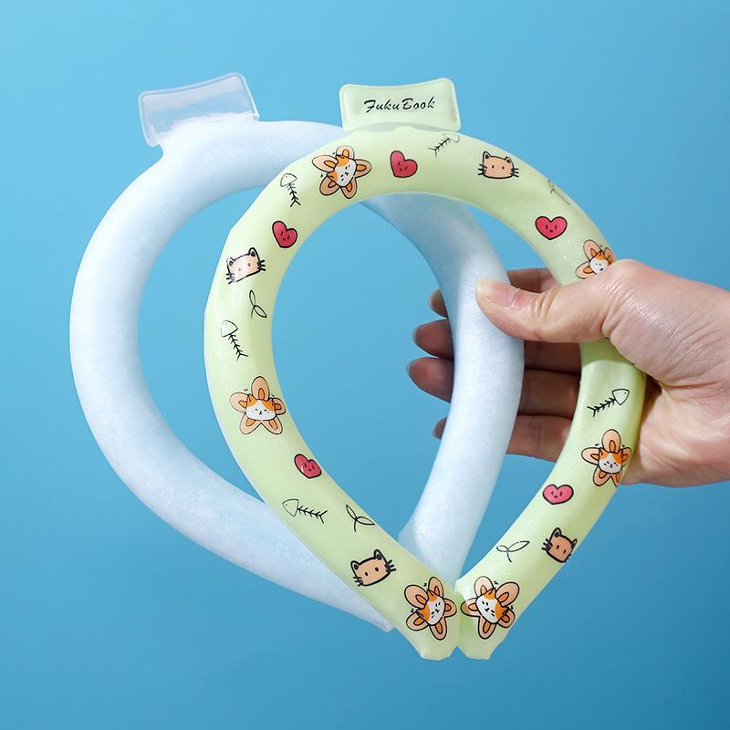 Outdoor Heatstroke Prevention and Cooling Ice Patches Summer Supplies Ice Rings Ice Rings Student Office Hanging Necks Ice Rings