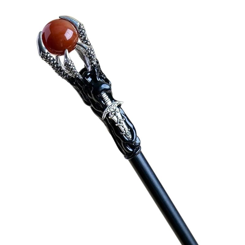 Bengalas de Caminhada de Hallowmas Garras de Dragão Varinha com Orbe Varinha de Bruxa Mago Adereços de Cosplay mais vendidos