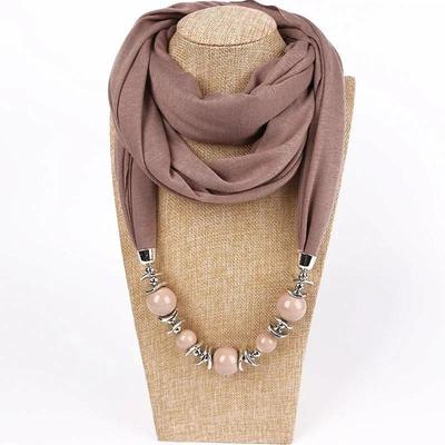 1 Stuk Dames Nieuwe Mode Sjaals Kraag Hanger Sjaal Ketting Ketting Voor Dames Sieraden Boho Sieraden Voor Dames
