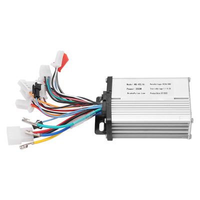 Brushless Controller Kit Aluminum Alloy Rubber Controller Grip Set for Electric Bikes Motorcycles 36V 48V 350W
