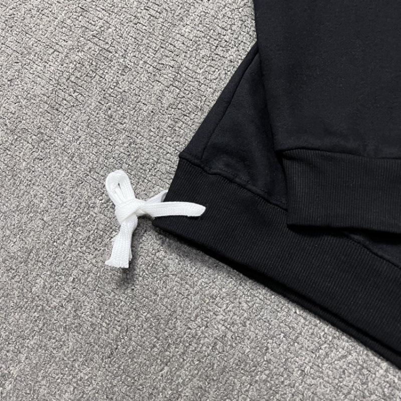 Carsicko Love Heart Fleece Hoodie & Sweatpants Set - Winter Hip Hop Style