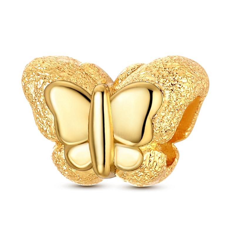 New Graffiti Butterfly Charm 925 Silver Glow Firefly Travel Love Heart Cat Clip Beads Fit Bracelet Necklace DIY Jewelry
