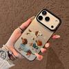 Cartoon Dog Pattern Phone Case For IPhone 17 Case IPhone 16 Pro Max 11 15 14 12 17 Pro Max 16e Plus Air Silicone Cover