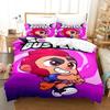 3D Print Cartoon Squad Busters Bedding Set Single Twin Full Queen King Size Bed Set Adult Kid Bedroom Down Duvet Cover Pillowcas