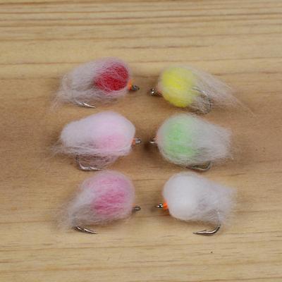 Synthetische Melk-Ei-Fliege, weicher Fischrogen, nasse Fliegen, Forelle, Lachs, Steelhead-Angeleier, Köder, Orange, Rosa, Weiß