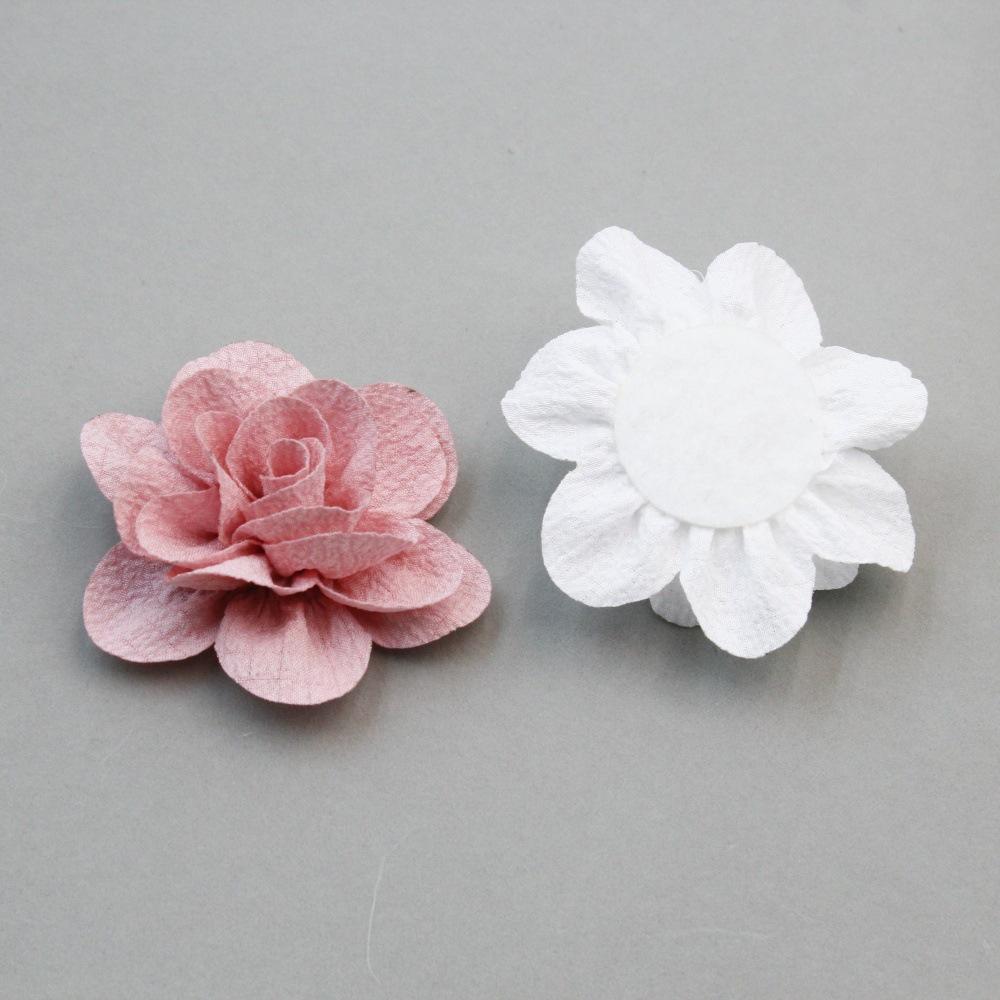 10-Color 3D Rose Handmade DIY Hairpin - Versatile Korean Hair Accessory for Clothing, Shoes, and Bags