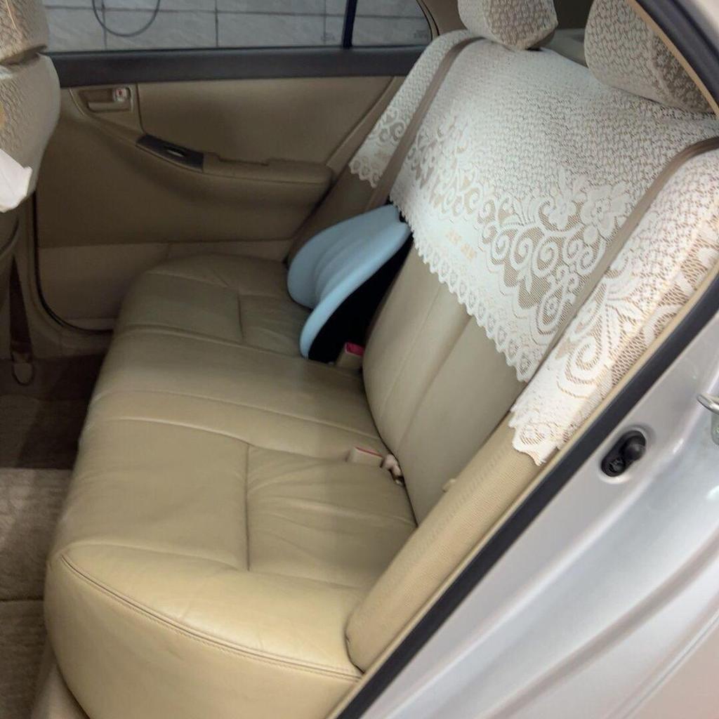 Toyota Corolla Lace Car Seat Cover – High-Grade, Stain-Proof, Breathable, Half-Cover for Car Modification
