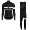 2026 Autumn Velvet Thin Cycling Suit Long-sleeved Cycling Suit Men's and Women's Quick-drying Breathable Mountain Bike Road Bike Riding Equipment