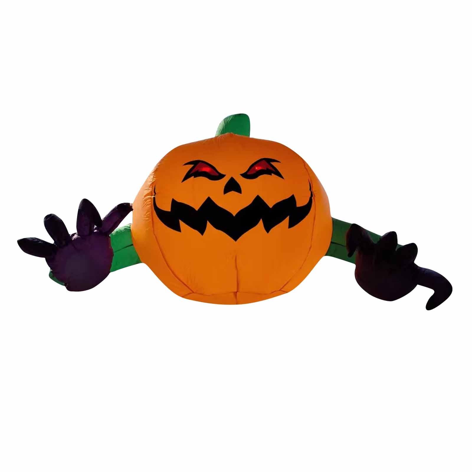 

Украшение двора на Хэллоуин Надувная форма Садовое украшение Праздничные украшения One Size жёлтый