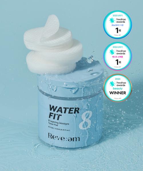 LIVE M Waterfit 8x Hydration Toning Pads 60 Sheets NONE