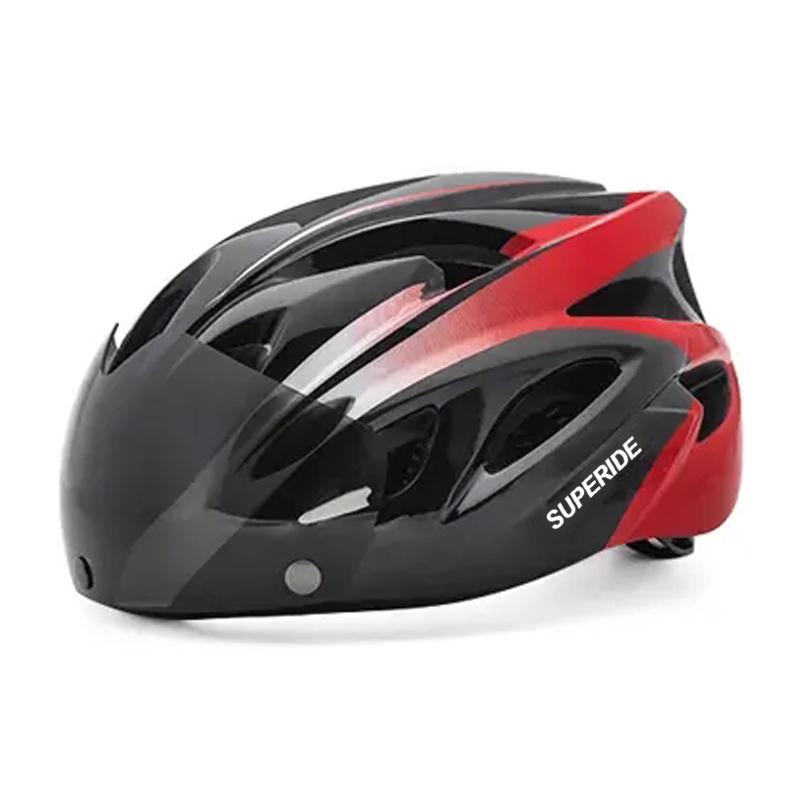 Superide Men Women Cycling Helmet With Goggles & Sun Visor Ultralight Mtb Bicycle Helmet Outdoor Road Bike Mountain Bike Helmet