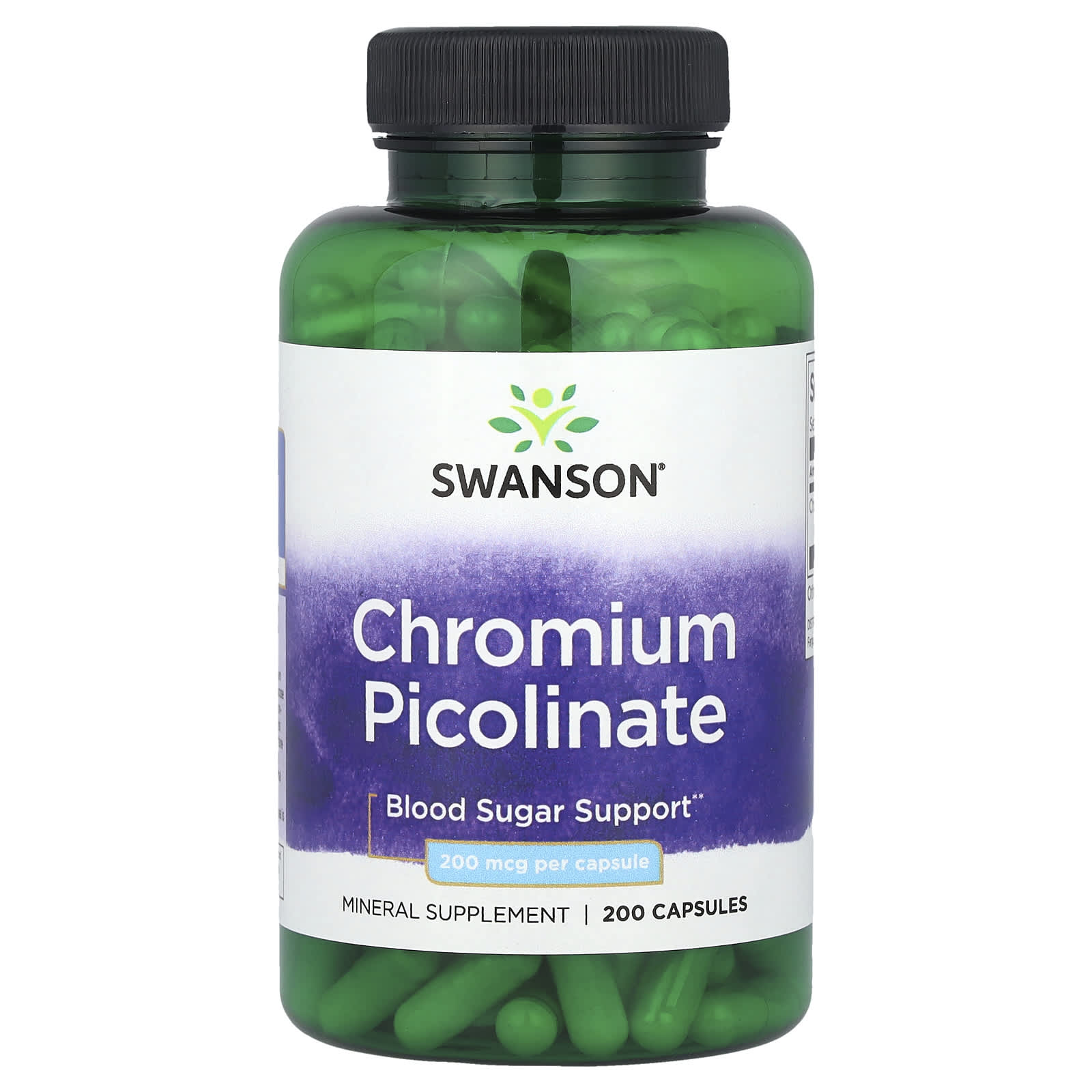 

Chromium Picolinate, 200Mcg, 200 Capsules