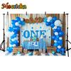 Mocsicka 1st Birthday Party Photography Background Children Cookie Decors Backdrop Cake Table Party Supplies Photo Studio Banner