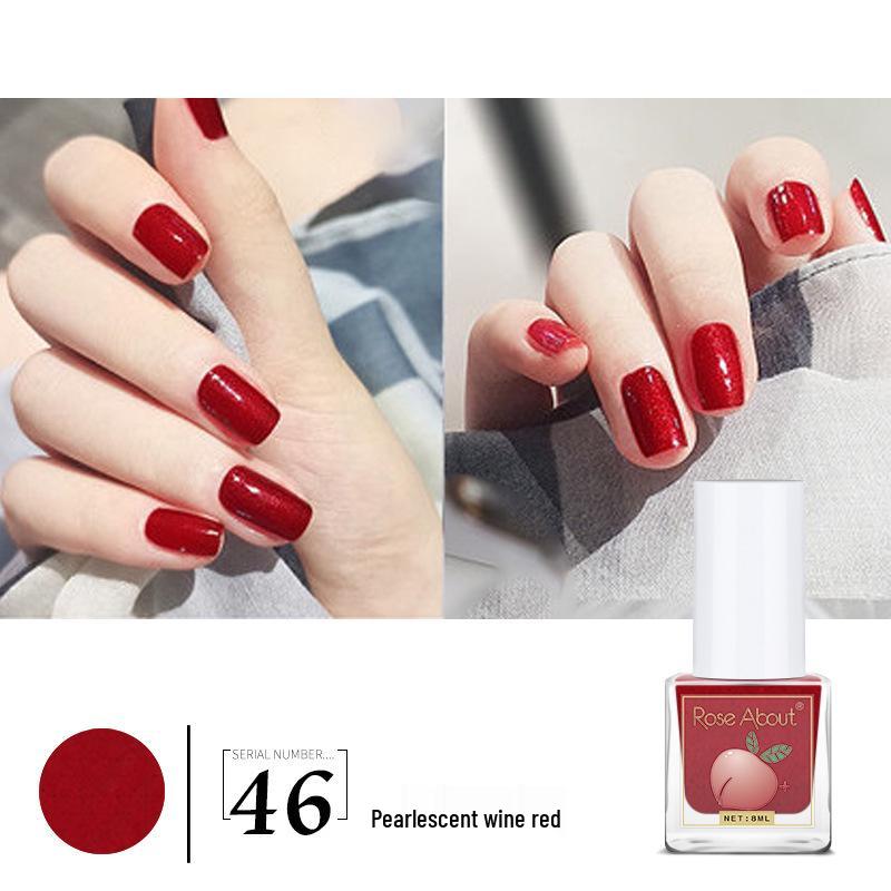 Eco-Friendly Peelable Water-Based Nude Nail Protector Polish