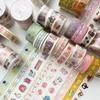 3 Pcs/set Kawaii Animals Face Cartoon Washi Tape Set Masking Tapes Scrapbooking DIY Journal Stationery School Supplies Gift