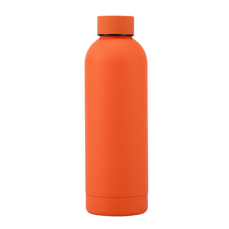 Stainless Steel Double-Layer Vacuum Insulated Small Mouth Sports Water Bottle