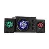 SADA Multimedya 2.1 Masaüstü Bilgisayar Hoparlörü LED Işık Ağır Bas Subwoofer Ev Bluetooth Hoparlör PC Dizüstü Bilgisayar Cep Telefonu için USB Güç Kaynağı