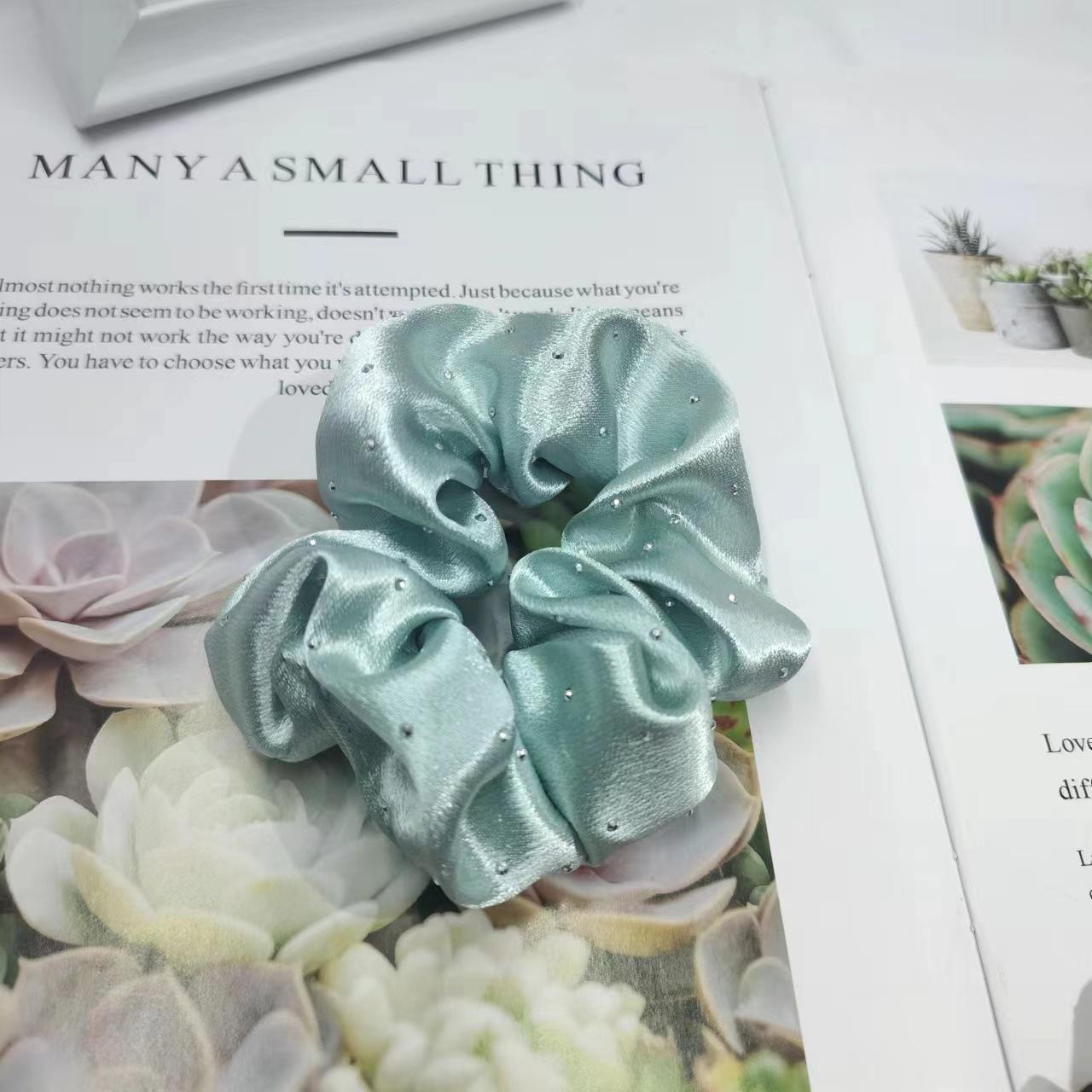 

1/6 шт. Модные маленькие хрустальные резинки для волос с высокой эластичностью, повязки на голову, резиновые резинки для волос для женщин, девочек, аксессуары для волос для вечеринок