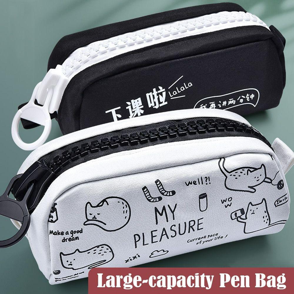 Large-capacity Stationery Organizer Multi-function Pen Pouch High Quality Pencil Box  Student