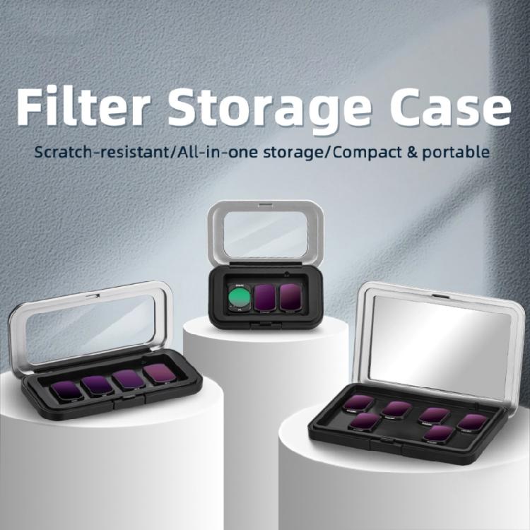 Multipurpose Camera Lens Filter Organizers Secure Magnetic Carrying Case for Pocket 3 Camera