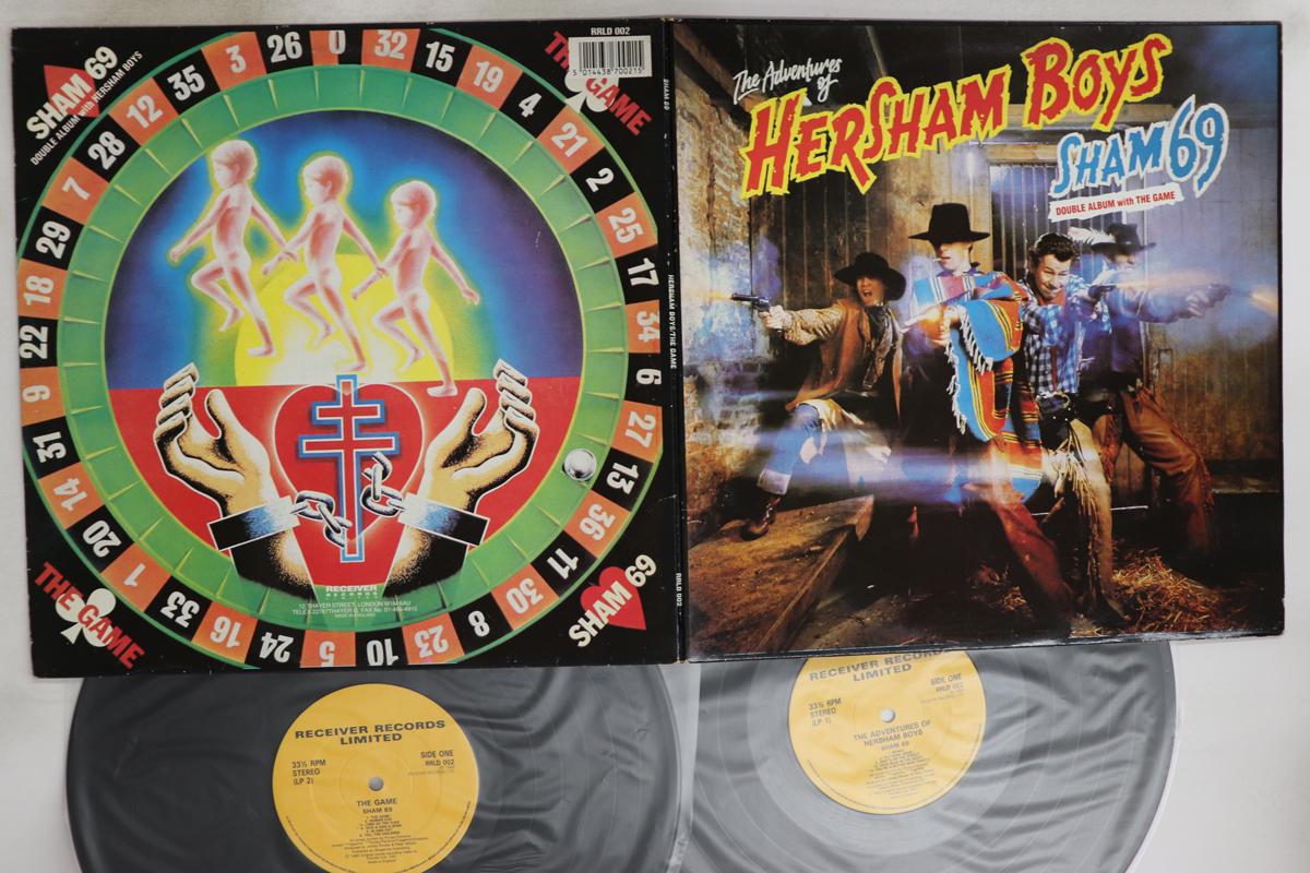 

LP Record SHAM 69 - Adventures Of Hersham Boys / Game RRLD002 RECEIVER 1989 UK Rock Used