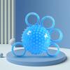 Hand Grip Exerciser Ball High Elasticity Bump Design Recovery Training Hand Acupuncture Point Activation Grip  Strengthener Ball for Home