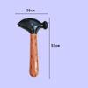 New Kids Toy Inflatable Hammer Mace Pvc Inflatable Toy Hammer Wood Grain Hammer Baseball Bat Gift for Children