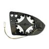 1pc Side Mirror Cover Frame Bottom Cap Glass for Volkswagen Jetta MK7  -2025 Turn Signal VII  Auto BSM Holder